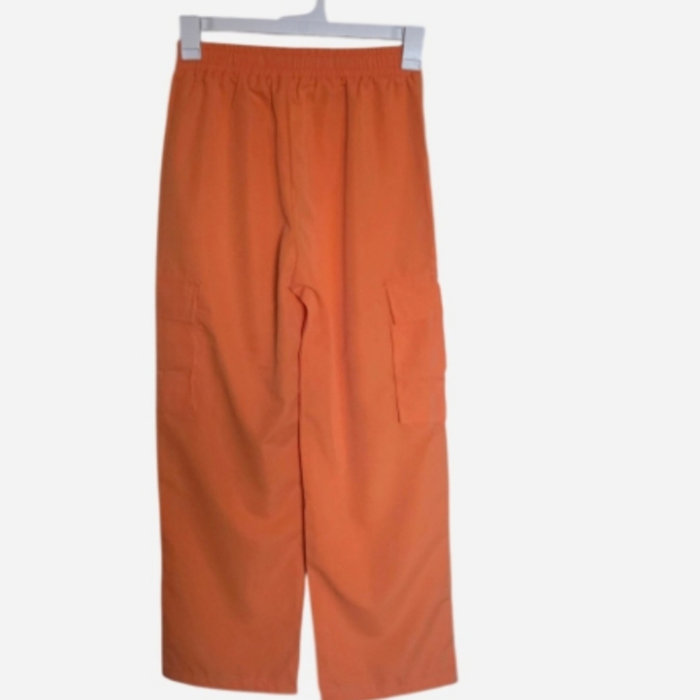 Orange Womens Cargo Pants Size